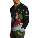 Personalized US Navy Christmas Ugly Sweater KAUST16