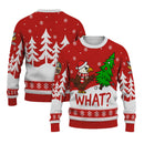 Personalized US Navy Christmas Ugly Sweater KAUST17