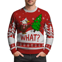 Personalized US Navy Christmas Ugly Sweater KAUST17