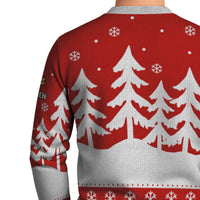 Personalized US Navy Christmas Ugly Sweater KAUST17