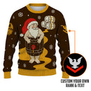 Personalized US Navy Christmas Ugly Sweater KAUST18