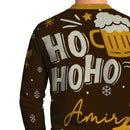 Personalized US Navy Christmas Ugly Sweater KAUST18