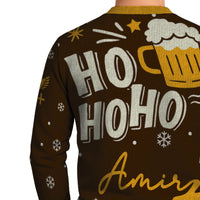 Personalized US Navy Christmas Ugly Sweater KAUST18