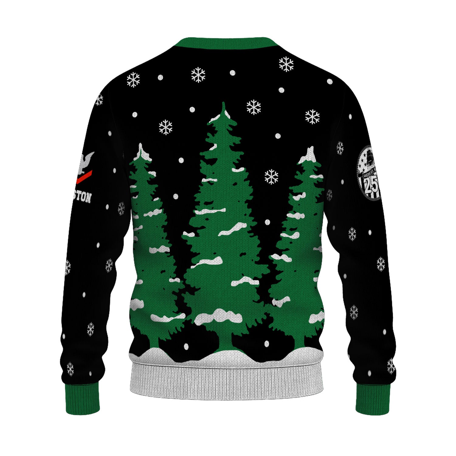 Personalized US Navy Christmas Ugly Sweater KAUST19