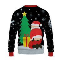 Personalized US Navy Christmas Ugly Sweater KAUST20