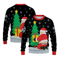 Personalized US Navy Christmas Ugly Sweater KAUST20