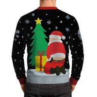 Personalized US Navy Christmas Ugly Sweater KAUST20