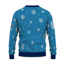 Personalized US Navy Christmas Ugly Sweater KAUST21