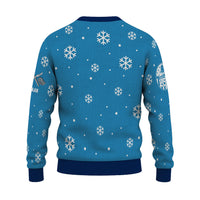 Personalized US Navy Christmas Ugly Sweater KAUST21