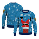 Personalized US Navy Christmas Ugly Sweater KAUST21