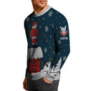 Personalized US Navy Christmas Ugly Sweater KAUST22