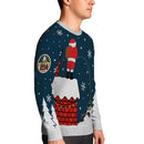 Personalized US Navy Christmas Ugly Sweater KAUST22