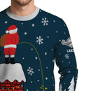 Personalized US Navy Christmas Ugly Sweater KAUST22