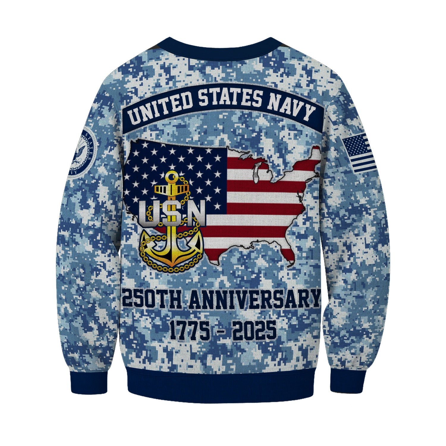 Personalized US Navy Sweatshirt KASTS02