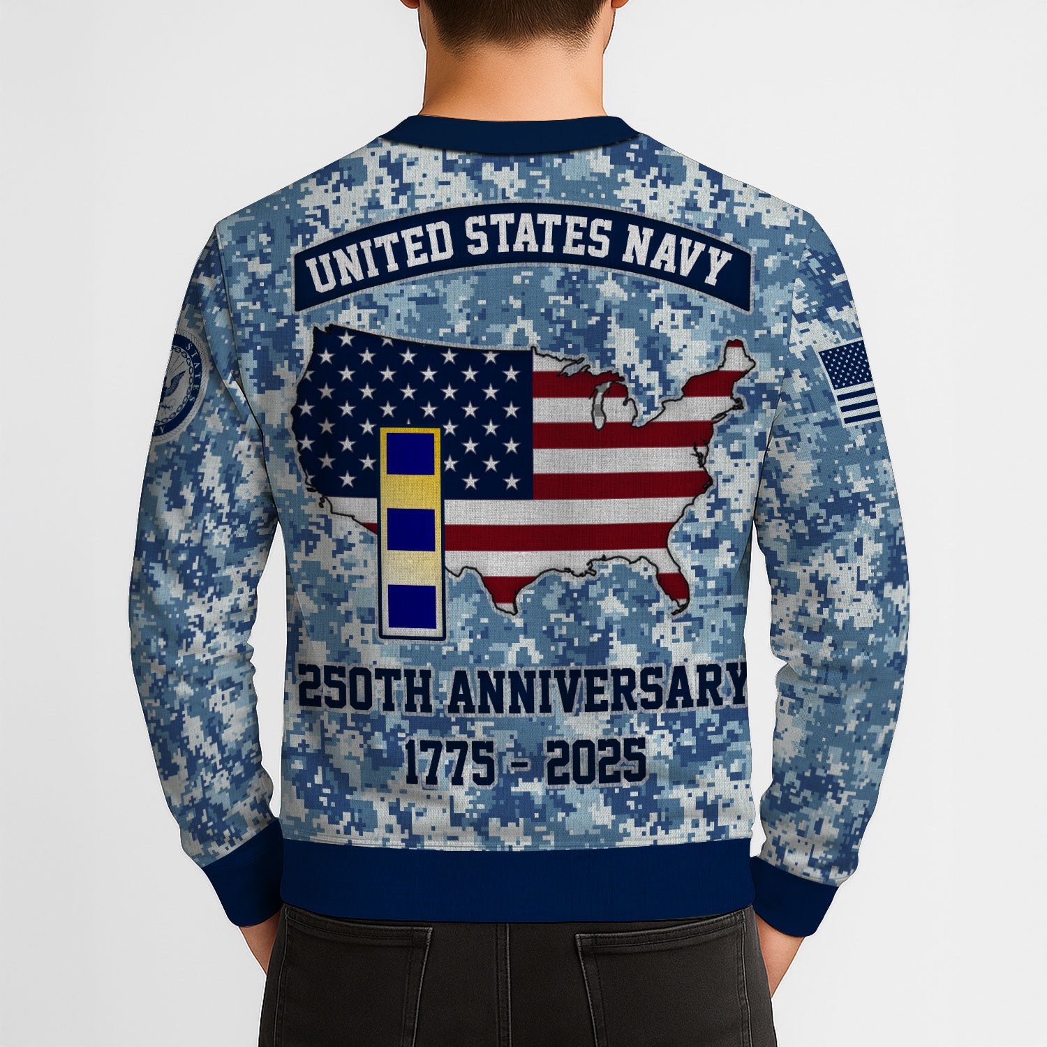 Personalized US Navy Sweatshirt KASTS02