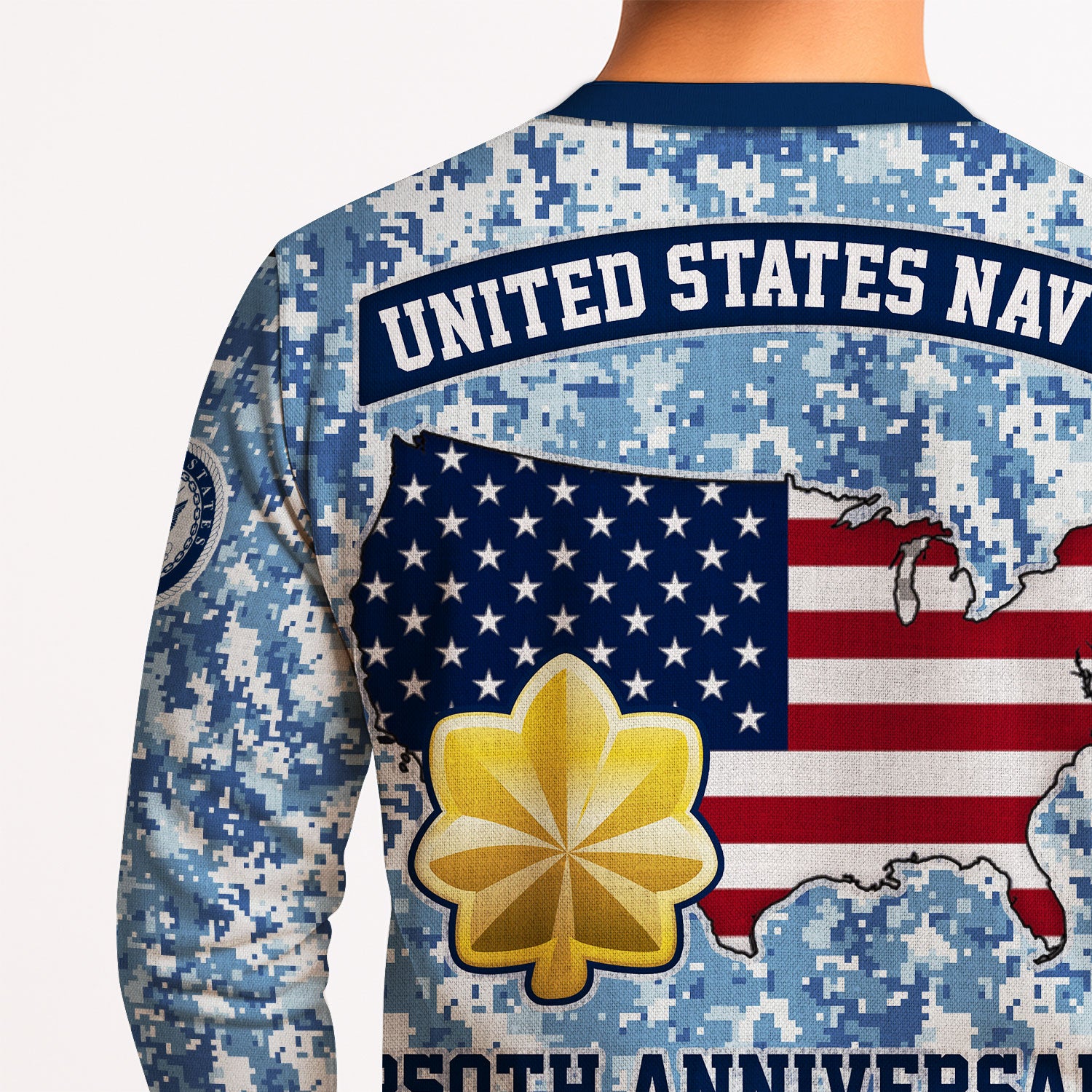 Personalized US Navy Sweatshirt KASTS02