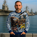 Personalized US Navy Sweatshirt KASTS02