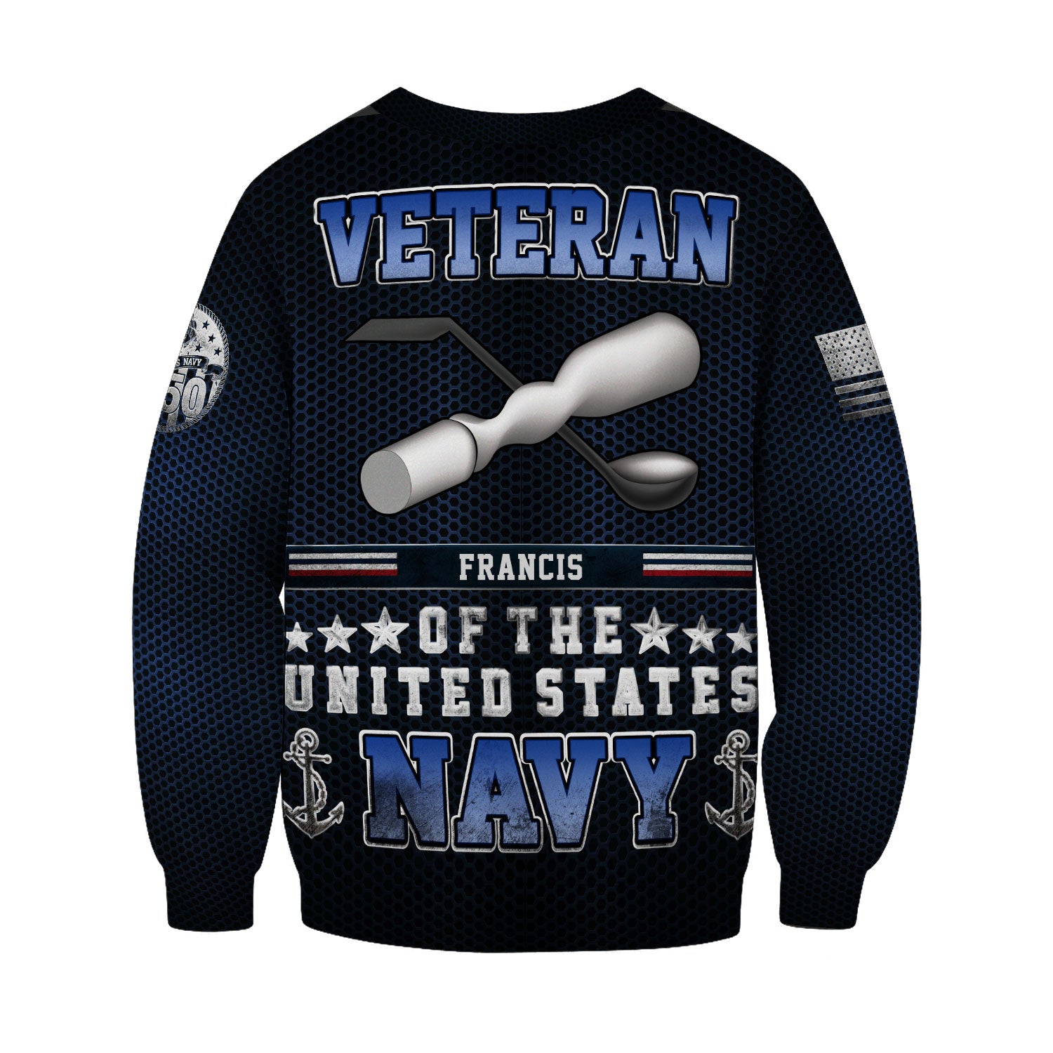 Personalized US Navy Sweatshirt KASTS03