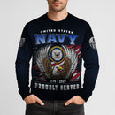 Personalized US Navy Sweatshirt KASTS03