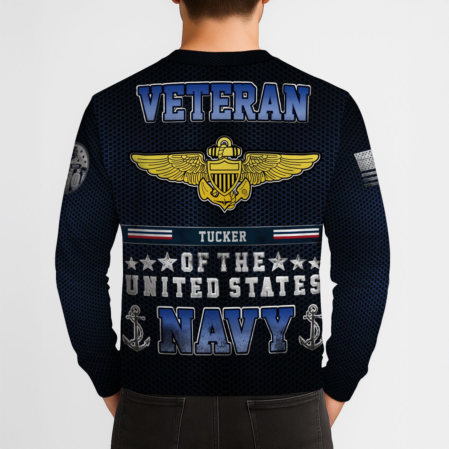 Personalized US Navy Sweatshirt KASTS03
