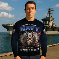 Personalized US Navy Sweatshirt KASTS03