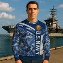 Personalized US Navy Sweatshirt KASTS04