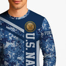 Personalized US Navy Sweatshirt KASTS04