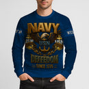 Personalized US Navy Sweatshirt KASTS05