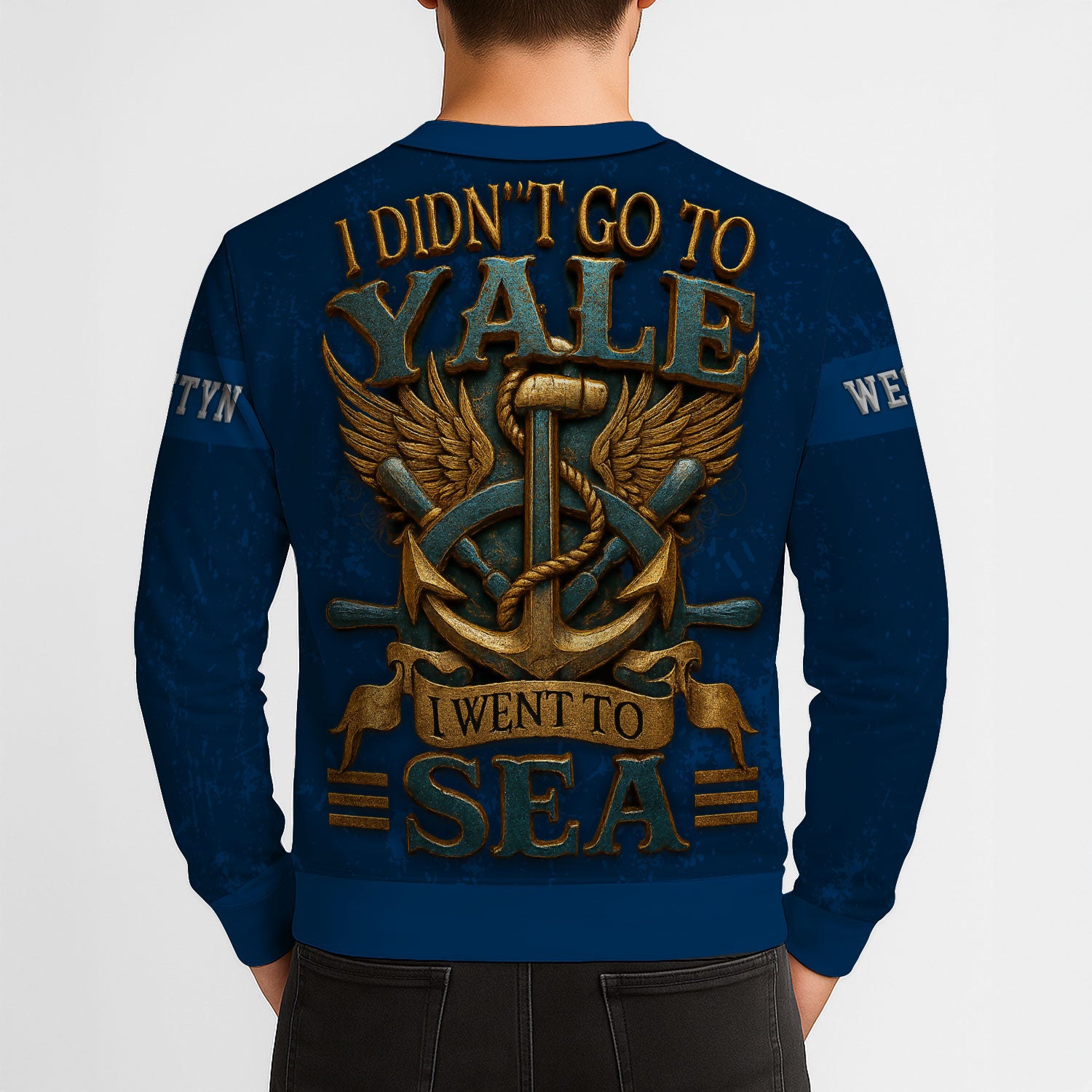 Personalized US Navy Sweatshirt KASTS05
