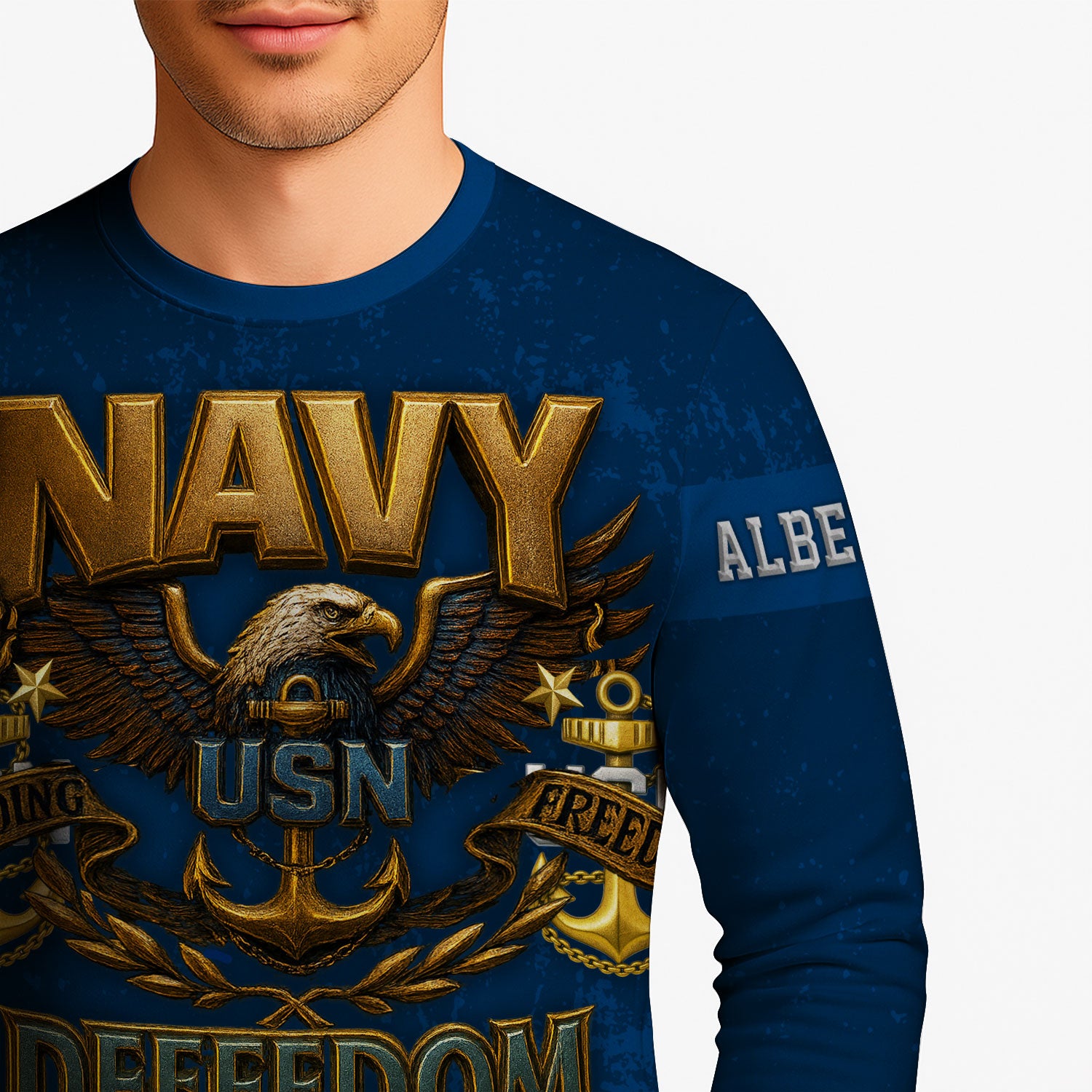 Personalized US Navy Sweatshirt KASTS05