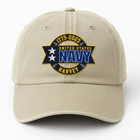 Custom Ranks & Text Premium Washed Denim Cap DC003