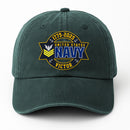 Custom Ranks & Text Premium Washed Denim Cap DC003