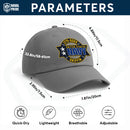 Custom Ranks & Text Premium Washed Denim Cap DC003