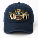 America's navy 250 Premium Washed Denim Cap