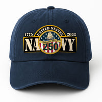 America's navy 250 Premium Washed Denim Cap