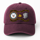 Custom Ranks Premium Washed Denim Cap DC005