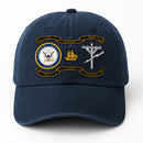 Custom Ranks Premium Washed Denim Cap DC005