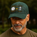 Custom Ranks Premium Washed Denim Cap DC005
