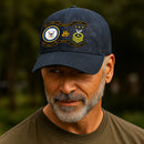 Custom Ranks Premium Washed Denim Cap DC005
