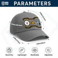 Custom Ranks Premium Washed Denim Cap DC005