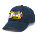Custom Ranks & Text Premium Washed Denim Cap DC006