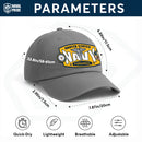 Custom Ranks & Text Premium Washed Denim Cap DC006