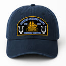 Custom Ranks & Text Premium Washed Denim Cap DC007