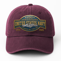 Custom Ranks Premium Washed Denim Cap DC025