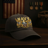 Custom Ranks Premium Washed Denim Cap DC027