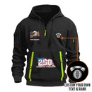 Personalized US Navy Quarter Zip Hoodie KRQZ02