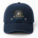 Custom Ranks & Text Premium Washed Denim Cap DC020