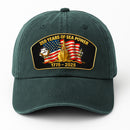 Custom Ranks & Text Premium Washed Denim Cap DC023