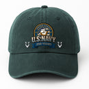 Custom Ranks & Text Premium Washed Denim Cap DC020