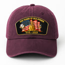 Custom Ranks & Text Premium Washed Denim Cap DC023